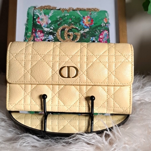Christian Dior Caro Orchid Long Wallet - Picture 3 of 17